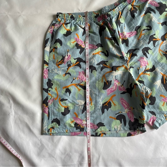 Patagonia Men's Swim Trunks with Colorful Bird Print - Picture 6 of 8